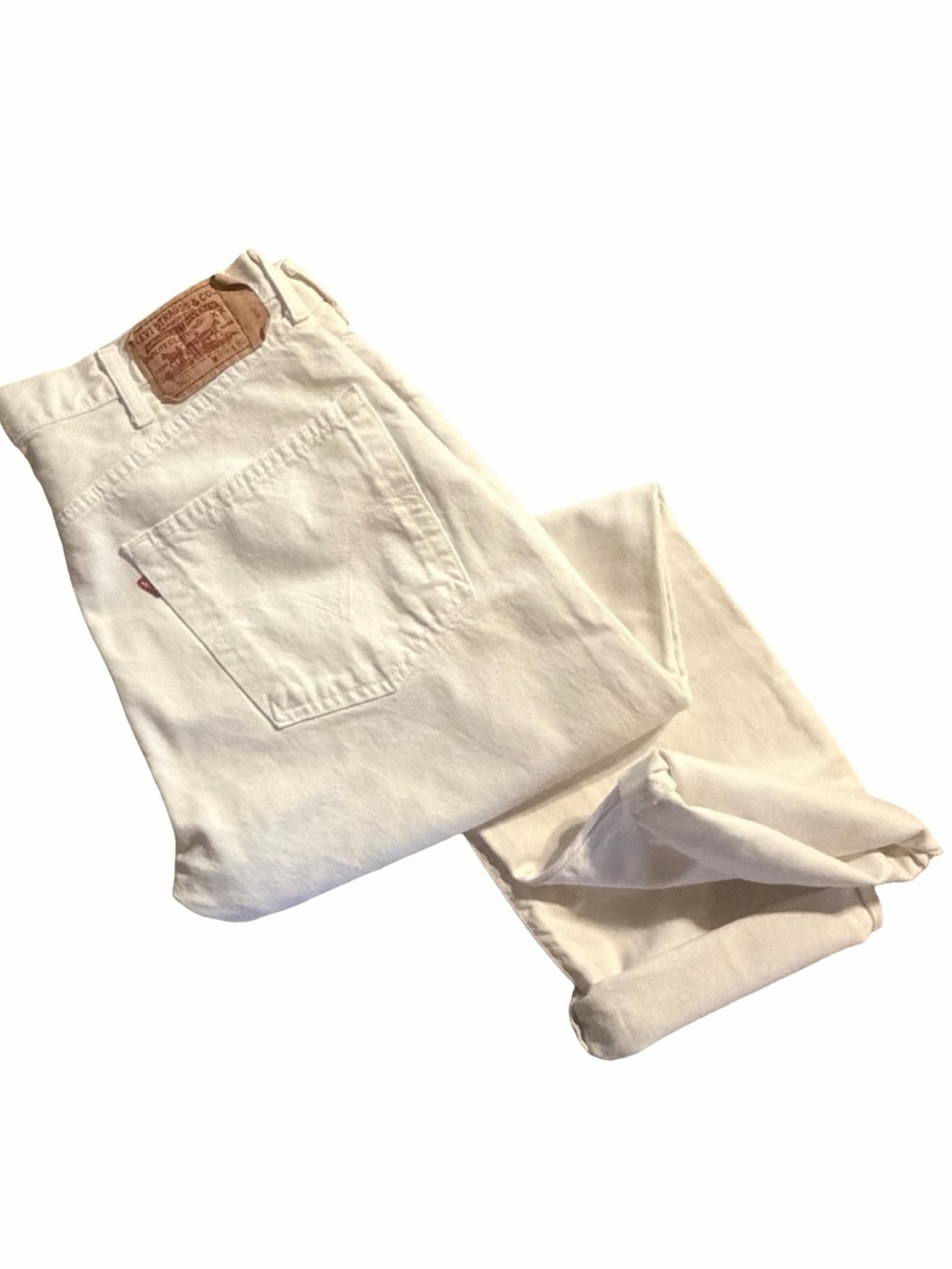 Levi’s | Vintage White Oversized 501 Jeans